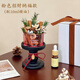 茯見(jiàn)肉桂生財擺件客廳桌面玄關(guān)擺件裝飾品手工diy無(wú)火香薰擺件 DIY粉色招財納福材料+10ml精油
