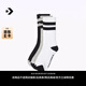 匡威（Converse）官方 男復(fù)古校園風(fēng)短筒襪襪子（三雙裝）10028076 10028077-A01 L