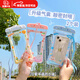 句可氣囊手機防水袋漂流可觸屏游泳收納包斜挎包便攜加大外賣騎手防水 【新升級氣囊防水袋】黃色+藍色