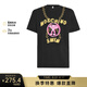 莫斯奇諾（moschino）個(gè)性印花男士T恤1903 2803 黑色 L禮物送男生