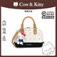 COW & KITTY官網(wǎng)正品2025新款KT貓通用學(xué)生可愛女士手提包單肩包斜挎包旅游包 撞色送掛件禮盒