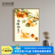 自油自畫 數(shù)字油畫diy手繪客廳油畫新中式過道裝飾畫解壓數(shù)字畫 貓咪如意 45*60cm 繪畫套裝+畫框+木畫架