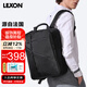 樂上（LEXON）雙肩包電腦包15.6/16英寸筆記本背包男雙隔層書包旅行防潑水黑色