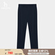 哈吉斯（HAZZYS）男裝 夏款男褲子通勤長(zhǎng)褲彈力運(yùn)動(dòng)休閑褲男ATDZP0BBX92 藏青色NV 35 （180/84A）