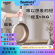 BAMBETEL班貝特德國品牌鈦上鈦無涂層平底煎鍋電磁爐燃?xì)庠畛床瞬徽冲?【 煎炒鍋】加深3-5人使用28cm