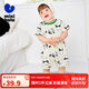 迷你巴拉外出連體衣男女童寶寶爬服哈衣夏季新款【速干純棉】
