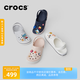 crocs卡駱馳洞洞鞋拖鞋男女同款卡駱班學(xué)生鞋輕便耐磨休閑鞋|11016 白色-100 39 (240mm)