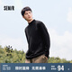 森馬長袖T恤男發(fā)熱半高領(lǐng)保暖內(nèi)搭冬季純色打底上衣109724101102