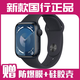 蘋果手表 二手智能手表新款S9 S8 S7國行Apple iwatch6 s5 SE2蜂窩運(yùn)動4 S9 GPS款【黑】 99新44/45mm送磁力充送磁力沖+殼膜