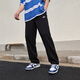 耐克（NIKE）男款 2025秋季新款運動(dòng)褲子透氣輕便耐克長(cháng)褲時(shí)尚戶(hù)外休閑衛褲 黑色/直筒 L