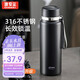 GIANXI捷安璽保溫杯男大容量便攜泡茶水杯316不銹鋼學(xué)生杯子節(jié)日禮物