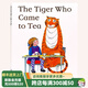 現(xiàn)貨 老虎來(lái)喝下午茶 英文原版繪本 The Tiger Who Came to Tea 兒童英語(yǔ)啟蒙認(rèn)知趣味親子閱讀圖畫(huà)故事書(shū)平裝大開(kāi) Judith Kerr