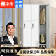 中偉三門更衣柜辦公柜鐵皮柜員工儲物柜寄存包柜鞋柜加厚款