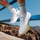 李寧（LI-NING）吾躍 3.0丨慢跑鞋男鞋舒適透氣中考體測跳繩運(yùn)動(dòng)跑步鞋 003標(biāo)準(zhǔn)白-1 42