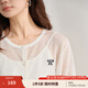 茵曼（INMAN）歐若風(fēng)簡約空調(diào)衫女2025夏季氣質(zhì)百搭寬松舒適透氣薄針織開衫 米白色 M