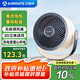 艾美特（AIRMATE）【直流變頻】暴風(fēng)低噪空氣循環(huán)扇桌面電風(fēng)扇家用臺(tái)式辦公室宿舍接充電寶無(wú)極調(diào)速渦輪換氣扇X125