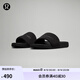 lululemon丨restfeel slide 男士拖鞋 *徽標(biāo)款 LM9AYYS 黑/黑/黑 42