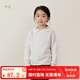 MARC&JANIEmarcjanie馬克珍妮童裝兒童春秋裝女童棉羊毛毛衣套頭衫0116 雪花白 100 4T