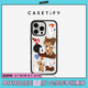 CASETIFY 烤棉花糖餅干 柿子椒熊系列 適用于iPhone 14/15/16 Plus/Pro/Max手機(jī)殼 透明黑框 iPhone 14 Pro