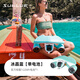 深之藍（SUBLUE）水下推進(jìn)器Mix2025手持電動(dòng)中潛器游泳潛水助推器浮深潛智能裝備 冰晶藍【單電池】