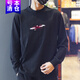 耐克（NIKE） 長袖T恤男士夏季新款運動服針織休閑上衣圓領(lǐng)套頭衫DM0847-010 純棉D(zhuǎn)H8963-010黑色 S