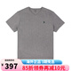 Polo Ralph Lauren拉夫·勞倫男裝短袖T恤 歐美經(jīng)典純棉V領(lǐng)小馬標(biāo) 004/005 PEPPR HTHR 花灰 S (建議140斤左右)