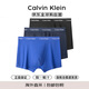 Calvin Klein CK男士平角內(nèi)褲三條裝 0000U2662G 黑藍藍-平角長款 XL 