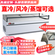 哈蒂爾蒸餾式無(wú)風(fēng)冷無(wú)霜雙溫商用冰箱直冷冰柜鴨貨鴨脖水果撈熟食鹵味涼菜保鮮冷藏冷凍生鮮肉點(diǎn)菜展示柜 平口上冷藏下冷凍【直冷有霜】 長(zhǎng)200寬85高93cm