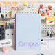 國譽(KOKUYO)無線裝訂本Campus筆記本子膠裝本·經(jīng)典點線系列 8mm點線 B5/80張/本 紫色 WCN-NB588V