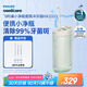 飛利浦（PHILIPS）【肖戰(zhàn)推薦】生日禮物 伸縮便攜牙齒沖牙器洗牙器 情侶送男生/女友 含3款噴嘴HX3331不焦綠