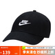 耐克NIKE運(yùn)動(dòng)配飾男女太陽帽棒球帽CLUB CAP帽子FB5368-011黑M/L
