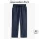 ABERCROMBIE & FITCH男裝24春秋款美式復(fù)古時(shí)尚小麋鹿抓絨運(yùn)動(dòng)衛(wèi)褲長褲KI134-4100 藏青色 L (180/86A)尺碼偏大，建議小一碼
