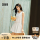 森馬（Semir）連衣裙女方領(lǐng)抽繩無(wú)袖背心裙可愛(ài)2025夏季波點(diǎn)花苞裙107425114061