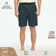 布克兄弟（BrooksBrothers）男士秋冬新款簡約微彈褶皺短褲 4004-藏青色 33