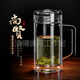 WINEWINGSGB輕奢品牌玻璃泡茶杯帶把手雙層玻璃杯手柄茶杯辦公室泡茶杯子 尚賢辦公杯360ml