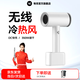 物克充電式無(wú)線便攜吹風(fēng)機(jī)電池款學(xué)生宿舍用吹頭發(fā)不插電站立式恒溫吹屁屁電吹風(fēng)除霜吹門(mén)把手美術(shù)聯(lián)考 24V充電款冷風(fēng)/熱風(fēng)【配充電器】