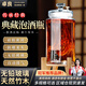 卓良泡酒玻璃瓶泡酒容器玻璃瓶裝酒容器高檔密封玻璃藥酒罐酒壇帶龍頭
