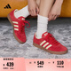 adidas「T頭鞋」VL COURT復古休閑板鞋德訓鞋男女阿迪達斯輕運動   淺猩紅/暖香草色/黃色(推薦女生選小半碼)   38