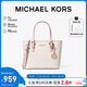 MICHAEL KORS禮物輕奢MK女包JET SET TRAVEL手提斜挎托特包菜籃子迷你香草拼粉