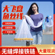 漁之源新款撒網(wǎng)飛盤(pán)式手拋網(wǎng)圓盤(pán)捕魚(yú)網(wǎng)小型大力馬線(xiàn)傻瓜式轉盤(pán)漁網(wǎng)甩網(wǎng) 半指魚(yú)線(xiàn)540型2.7米高【小盤(pán)】