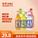 華洋1982汽水果味碳酸飲料玻璃瓶358ml*6瓶整箱低糖0脂飲品