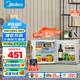 美的（Midea）45升單門迷你小冰箱租房宿舍辦公室家用冷藏小型電冰箱美妝可用節(jié)能安靜運行BC-45M【國家補貼】