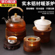威爾基溫茶器蠟燭煮茶爐溫茶爐無煙加熱風琴暖茶底座熱菜茶具溫熱器保溫 小號溫茶爐1個