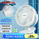 康佳風(fēng)寶USB小風(fēng)扇充電小臺扇風(fēng)扇小型桌面風(fēng)扇迷你辦公學(xué)生宿舍床頭臺夾扇車載戶外露營電風(fēng)扇8000mA