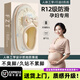 FZT【順豐速運(yùn)】棉拖鞋女士月子鞋十月份薄款孕產(chǎn)婦室內(nèi)透氣防滑春秋 淺咖蝴蝶結(jié)【順豐速運(yùn)】 38-39 正碼