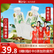輕上冬瓜荷葉薏米水植物飲料0糖0卡0脂肪清爽解膩400ml*12瓶