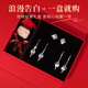 紅妝諾莫桑石銀耳環(huán)女潮耳墜氣質(zhì)耳釘小眾高級感時(shí)尚耳飾七夕送對象禮物 莫桑鉆耳飾三件套