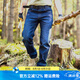 赫利肯GTJ戰(zhàn)術(shù)牛仔褲男  戶外簡約直筒彈力修身戰(zhàn)術(shù)褲透氣耐磨褲子 牛仔藍(lán) XL