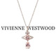 VVIENNE WESTLOCK【專柜正品】順豐包郵薇薇安西太后經典土星項鏈單鉆鑲鉆星球禮物 粉色人魚淚項鏈