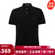 Polo Ralph Lauren拉夫勞倫POLO衫 男士短袖夏季翻領(lǐng)上衣經(jīng)典刺繡小馬標(biāo)斷碼清倉 黑色【classic fit偏大2碼】 L 【建議80-90kg】